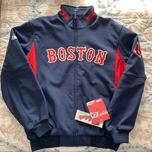 NWT Boston Red Sox Majestic Thermal Base Jacket Mens XL